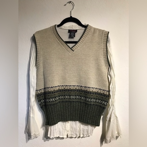 Vintage Route 66 Sweater Vest - Picture 6 of 6